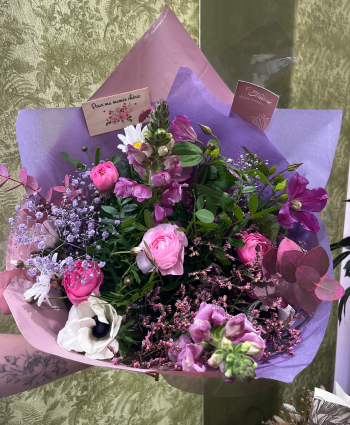 Bouquet fleurs de saison fête des grand-mères - Livraison fleurs Fouras